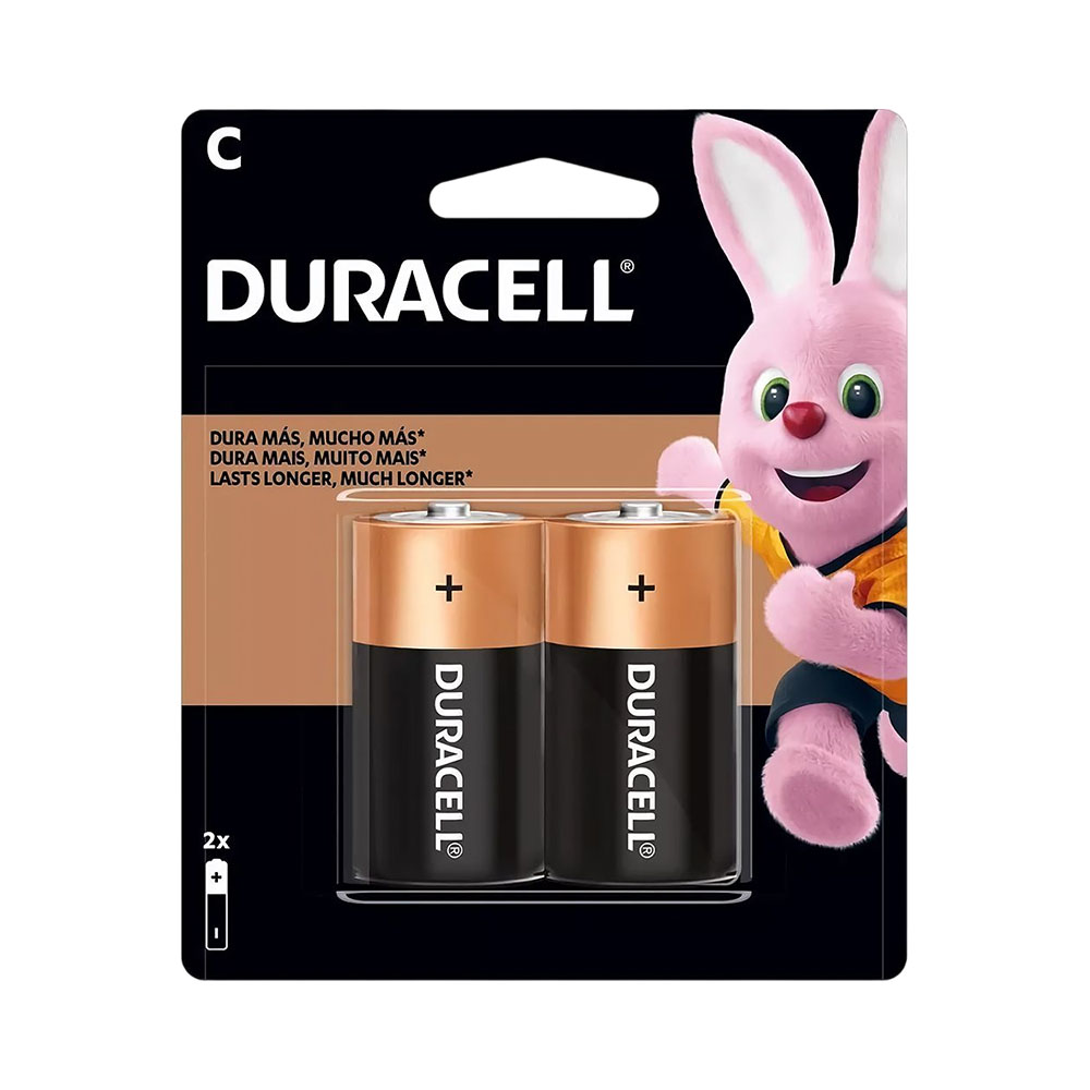 Pilha Alcalina Duracell 2 Unidades