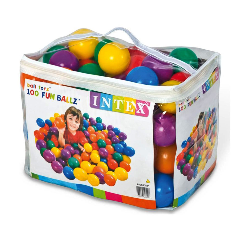 Pelotas Coloridas Intex 49600 100 Unidades