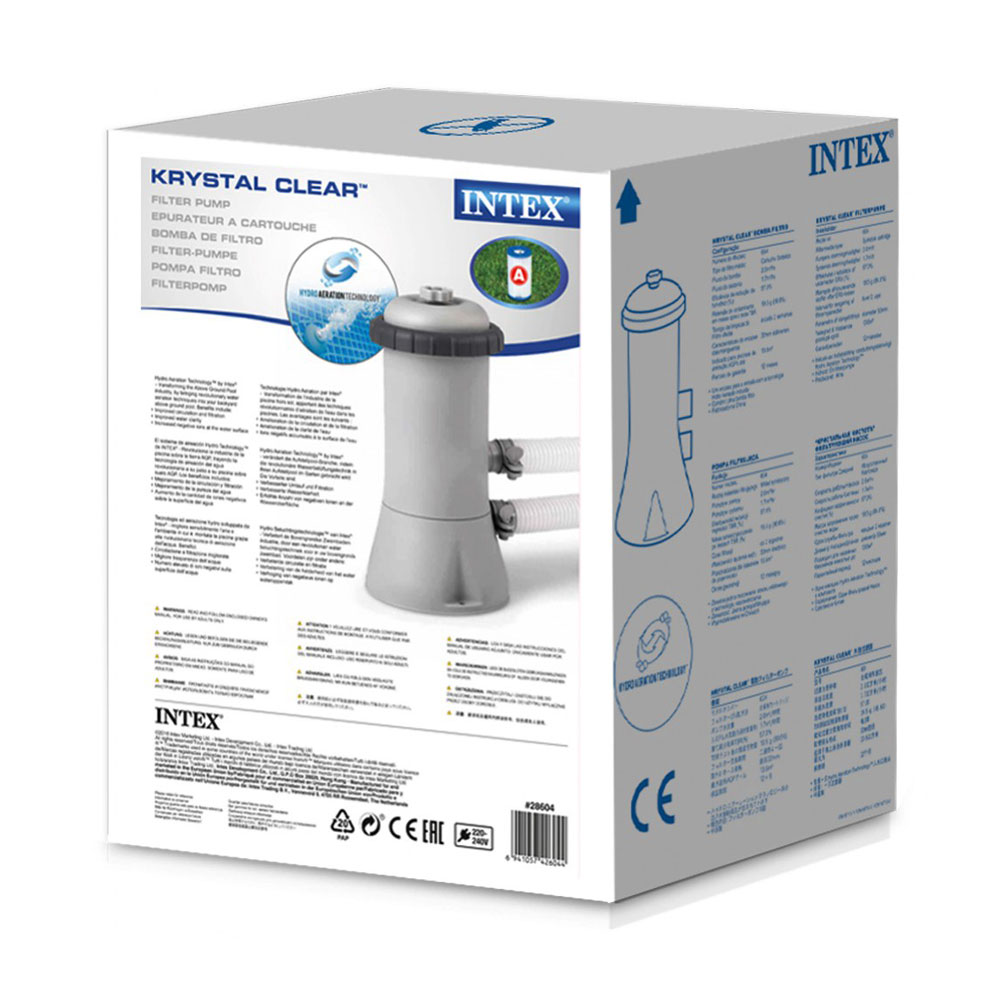 Filtro Intex 28604 220V 2006 L/hr para Piscinas