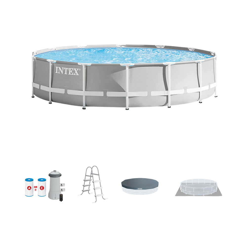 Piscina Intex Prism Frame 26719 de 12.706 L com Bomba de Água 110V