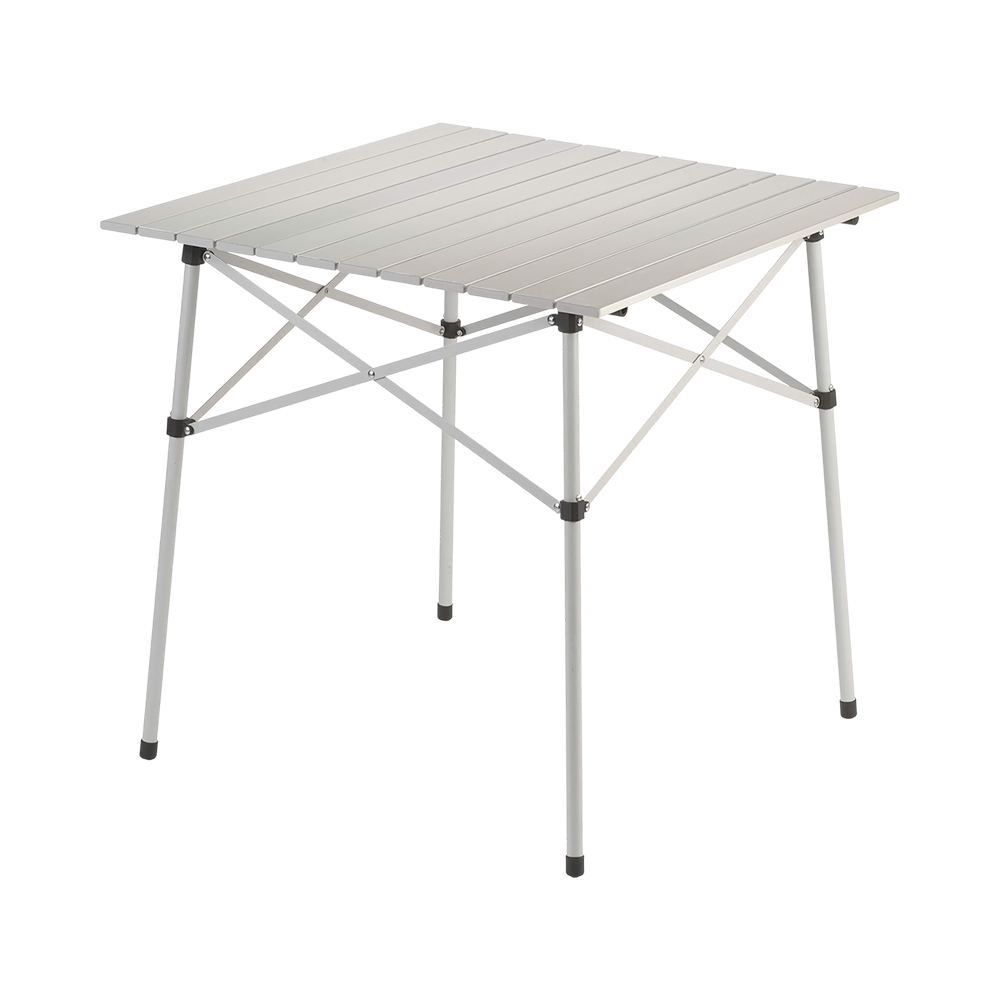 Mesa Dobrável de Aço Cinza Coleman