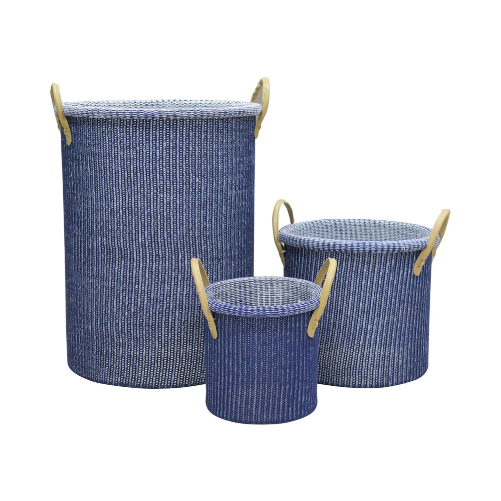 Conjunto de Cestas Concepts 085-901865 Azul 3 Peças