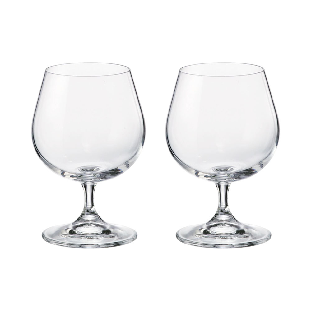 Conjunto de Taças para Brandy Bohemia Golden Prague 440ML 2 Peças
