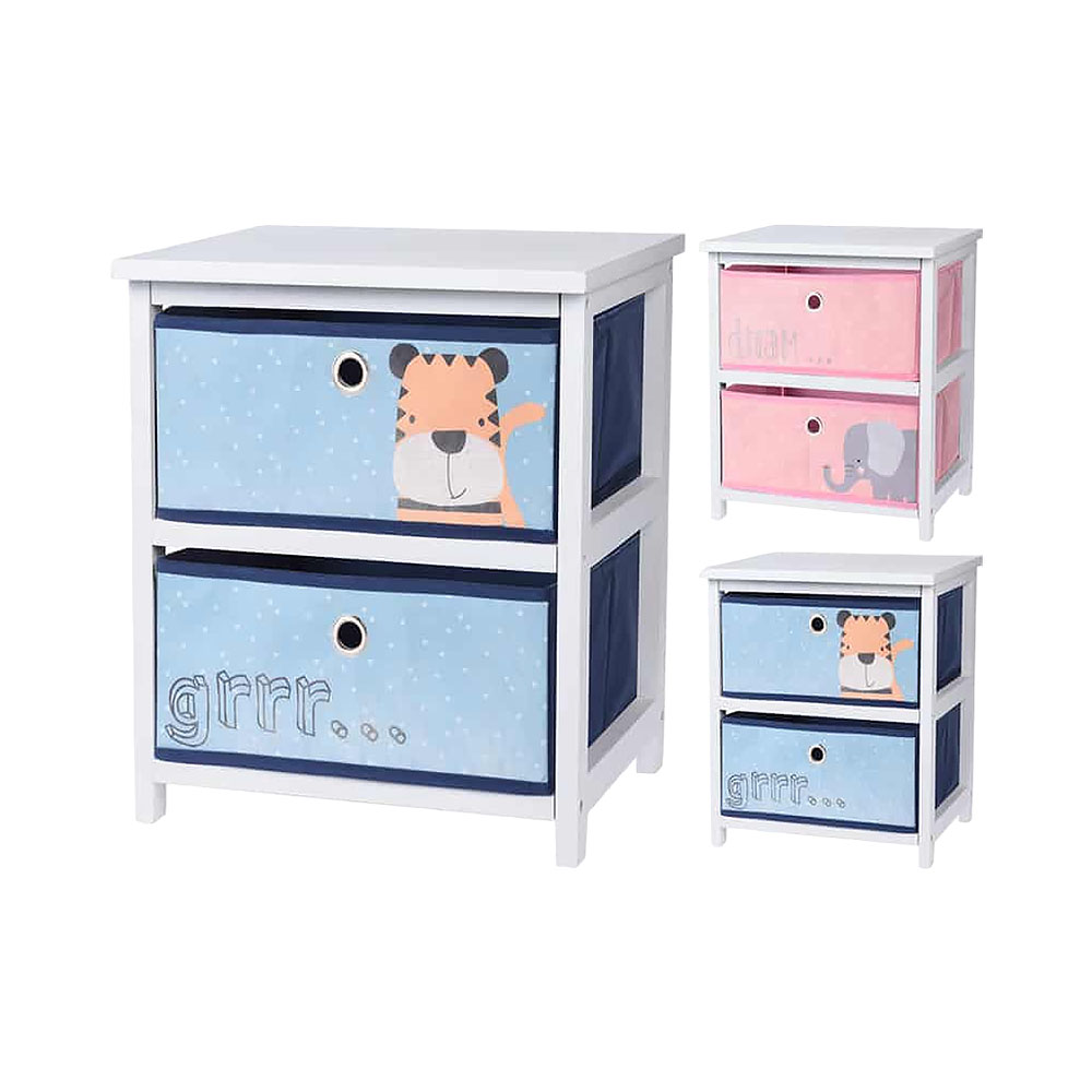 Cômoda Infantil Kpm 040432 2 Gavetas Sortido