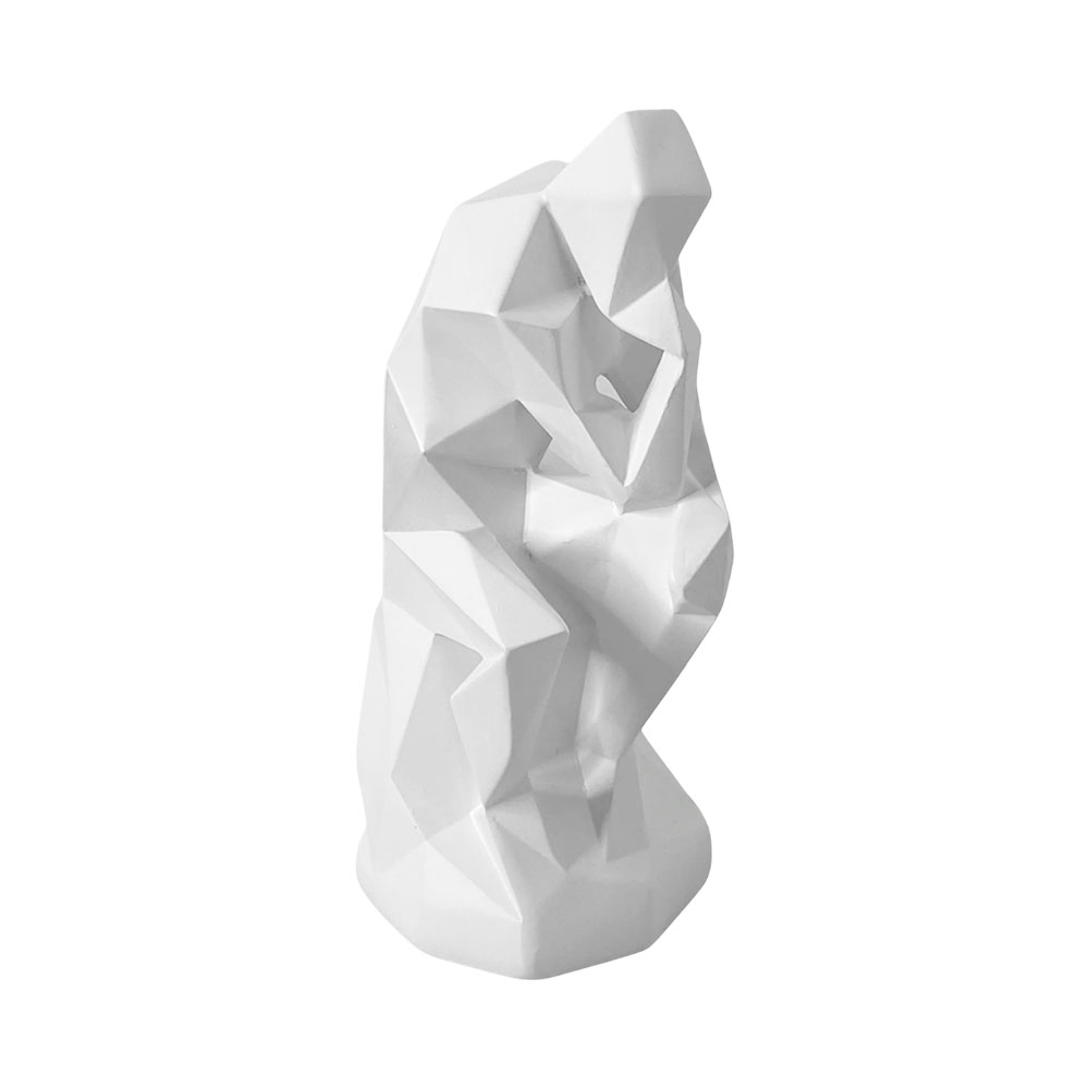 Figura Decorativa Concepts 437-6111278 26.8 CM Branco