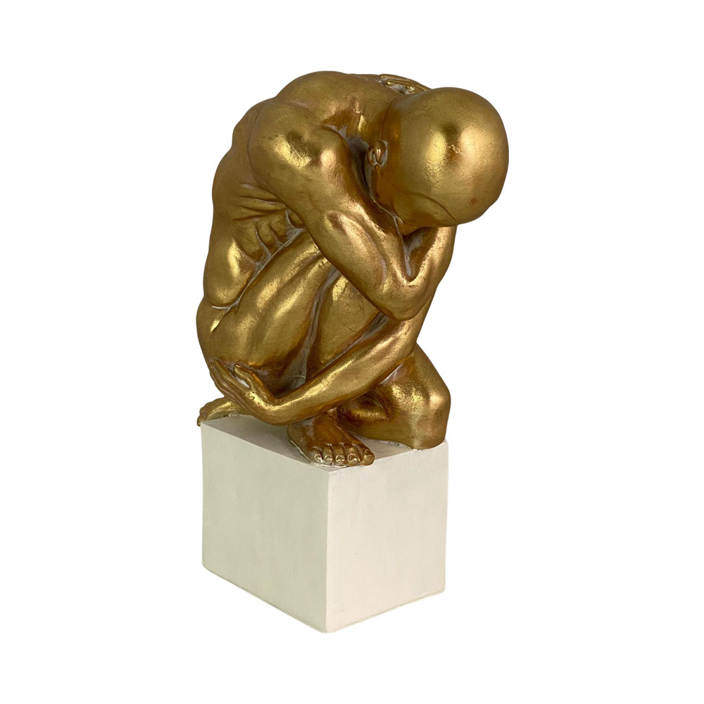 Figura Decorativa Concepts 437-7311508 31.5 CM Dourado