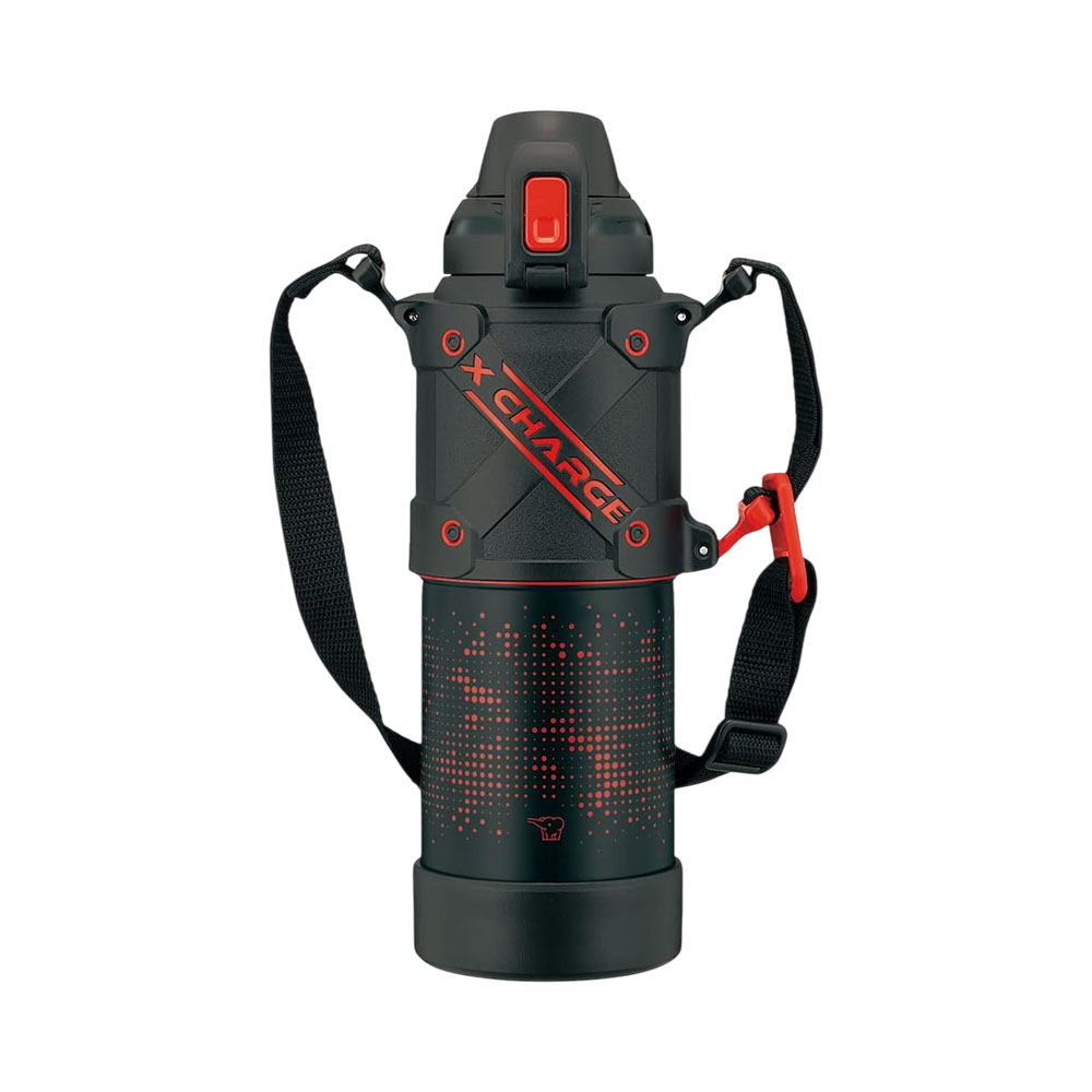 Garrafa Térmica Zojirushi SD-HA10-BR 1L Preto - Vermelho