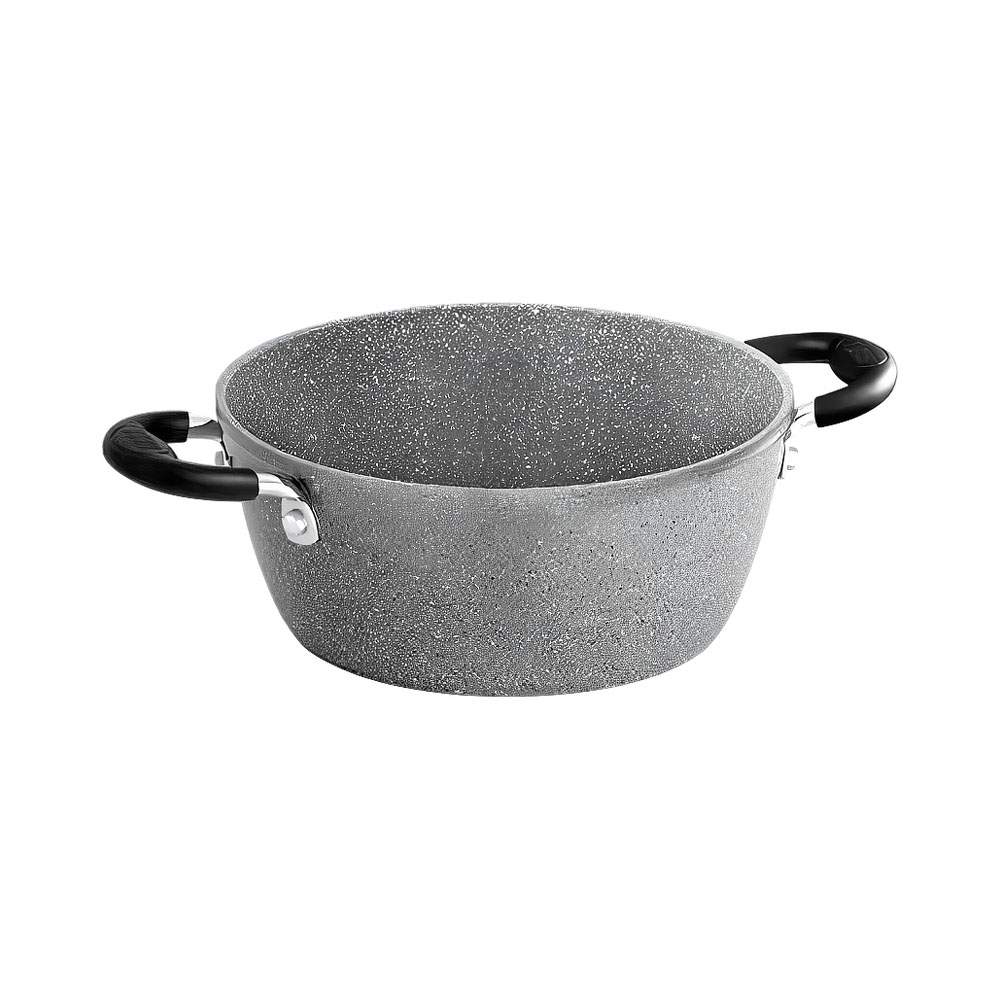 Panela Bialetti Petravera PRO 0F8C2020 20 CM Cinza