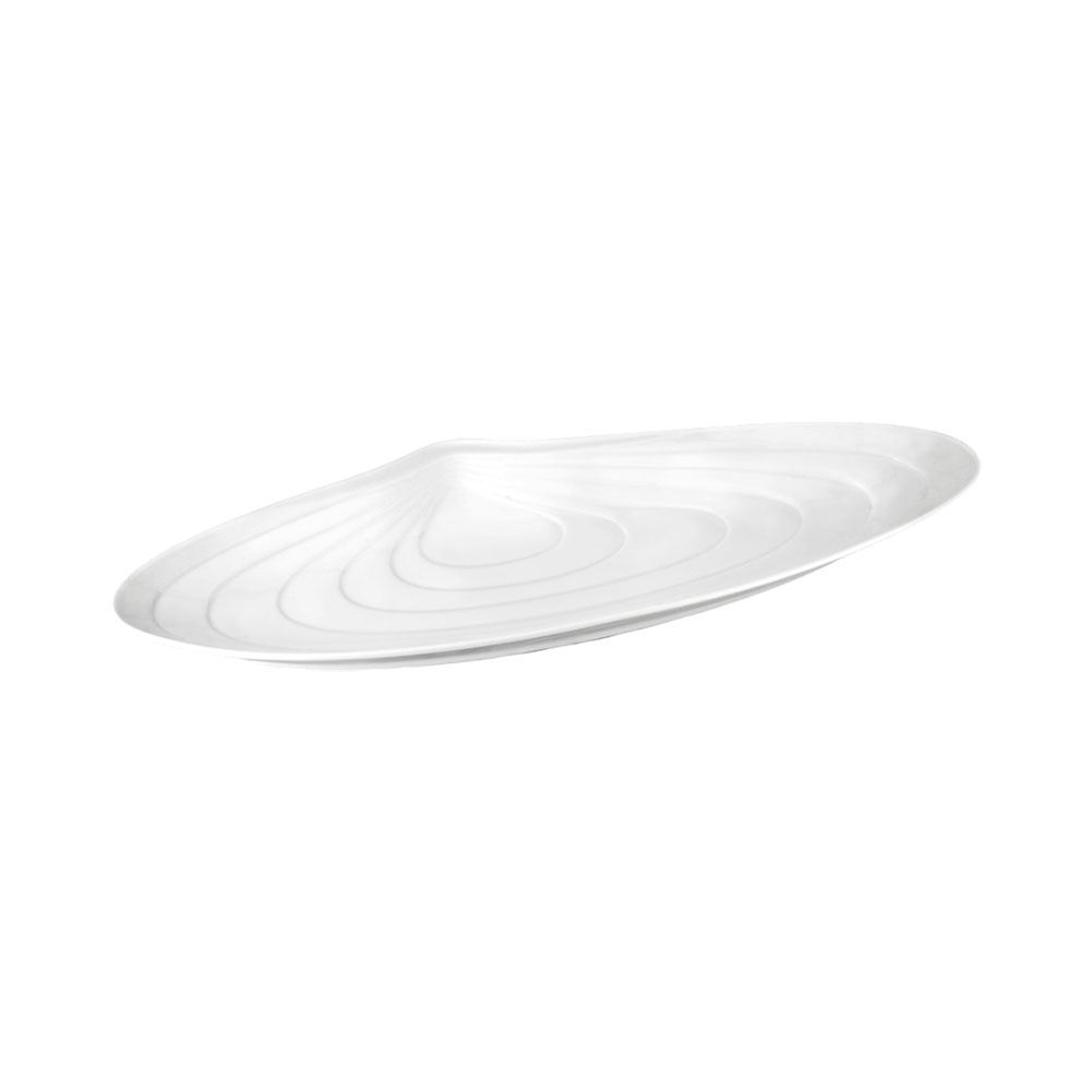 Bandeja de Porcelana Wilmax WL-992806/A 48 X 18 CM Branco
