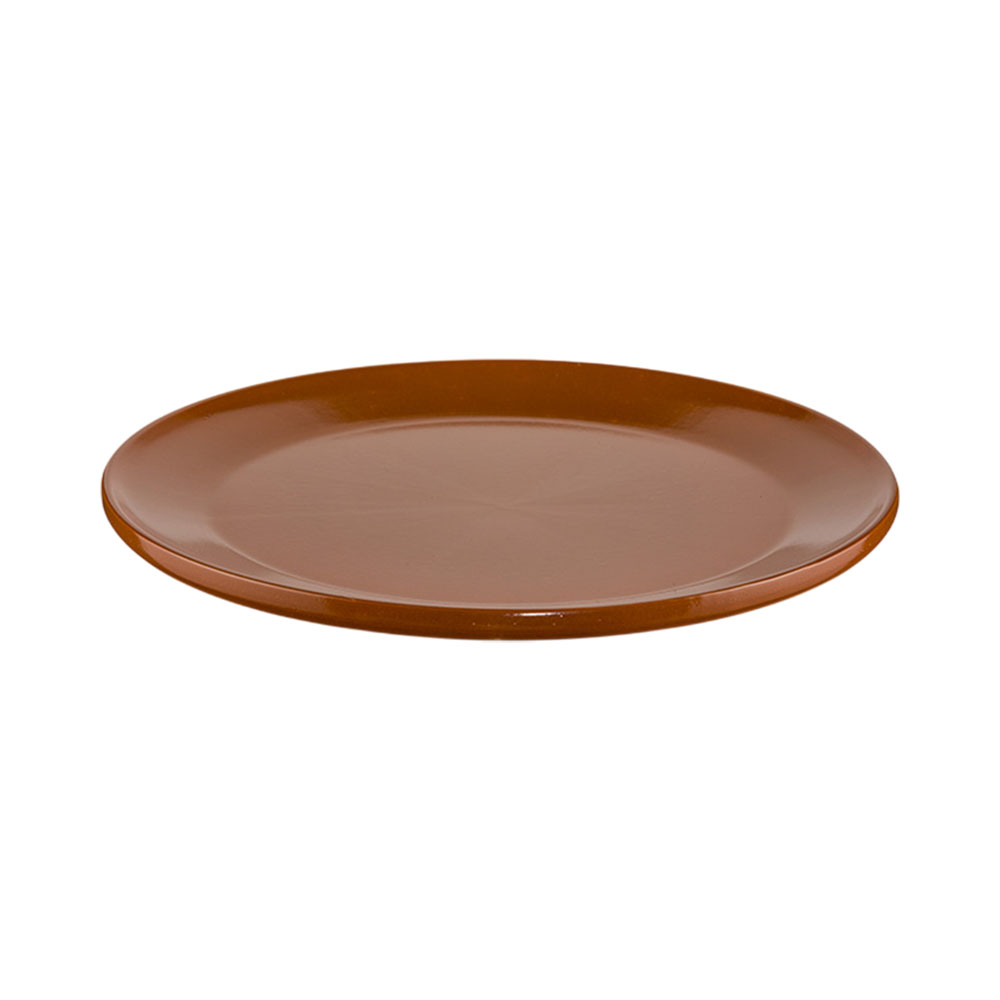 Prato de Cerâmica Regas R264 32 CM Terracota
