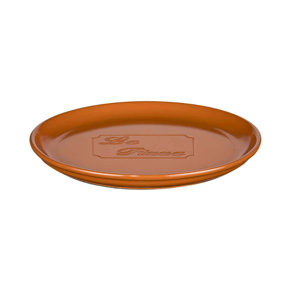 Prato para Pizza de Cerâmica Regas 265 30 CM Terracota