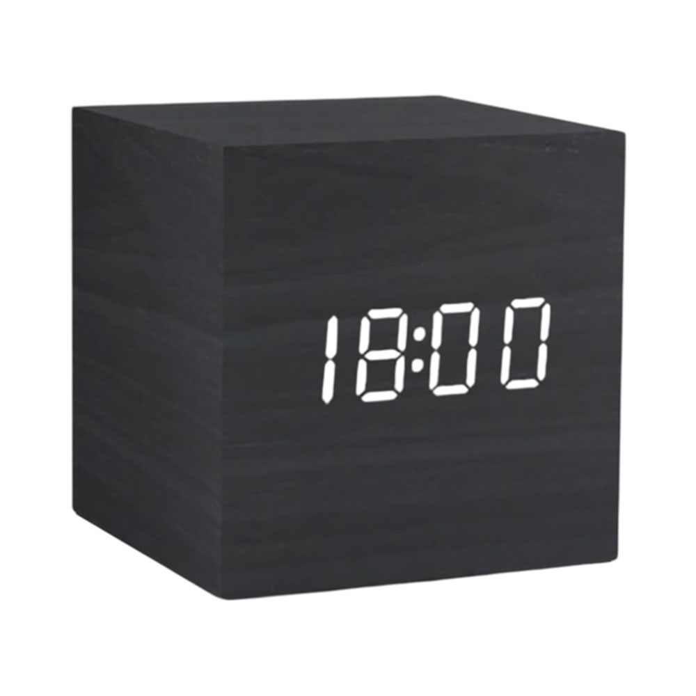 Relógio Despertador Digital Satellite AC-T31 Preto