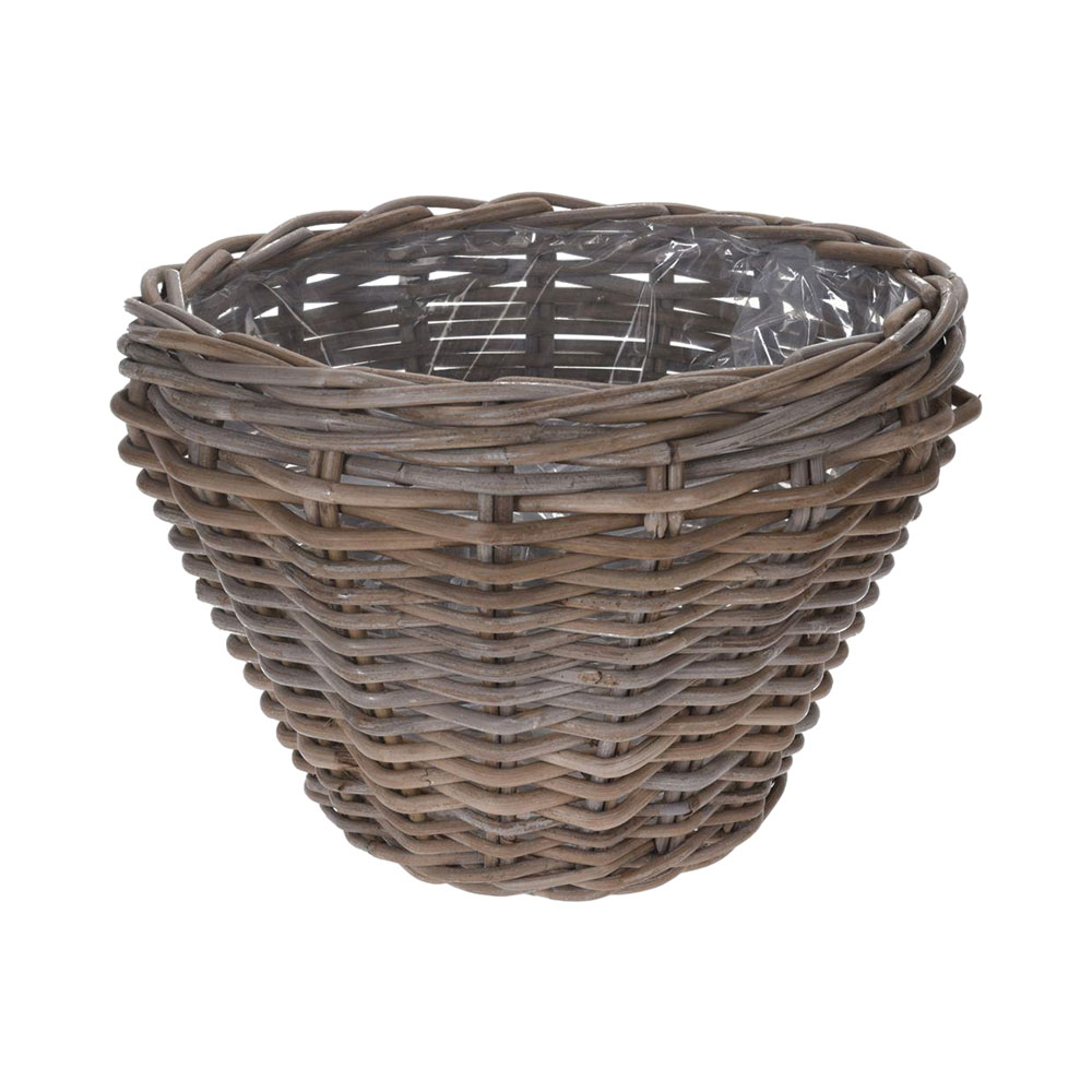 Vaso de Rattan Kpm 017339 37 X 24 CM Marrom
