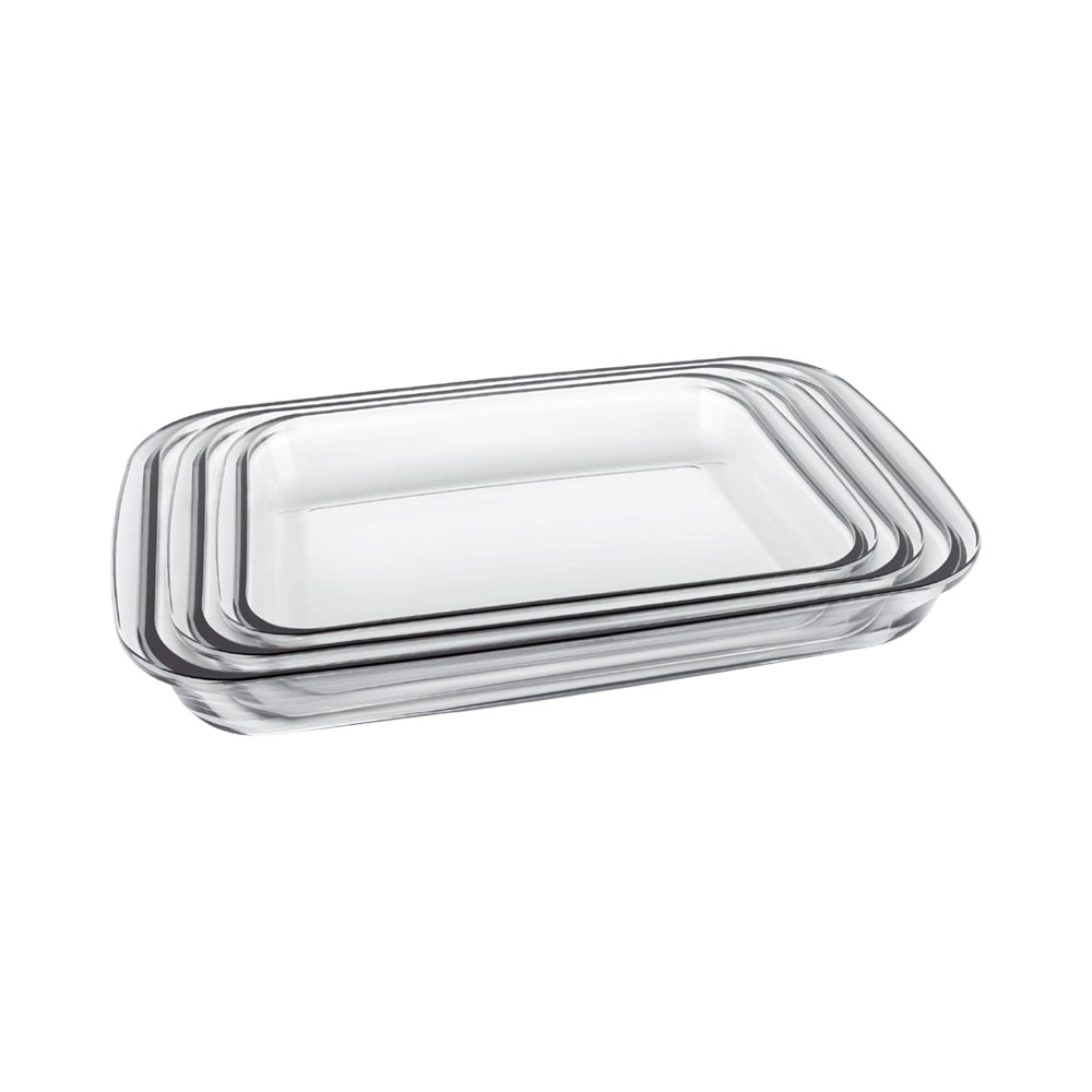 Conjunto de Assadeiras de Vidro Marinex GD1.6722.62-6N 3 Peças