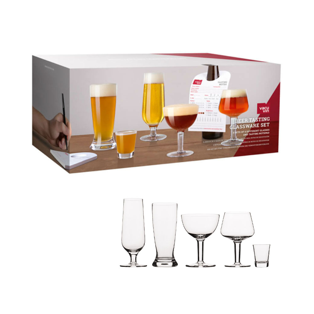 Set de Copos Vacuvin Beer Tasting 11 Peças
