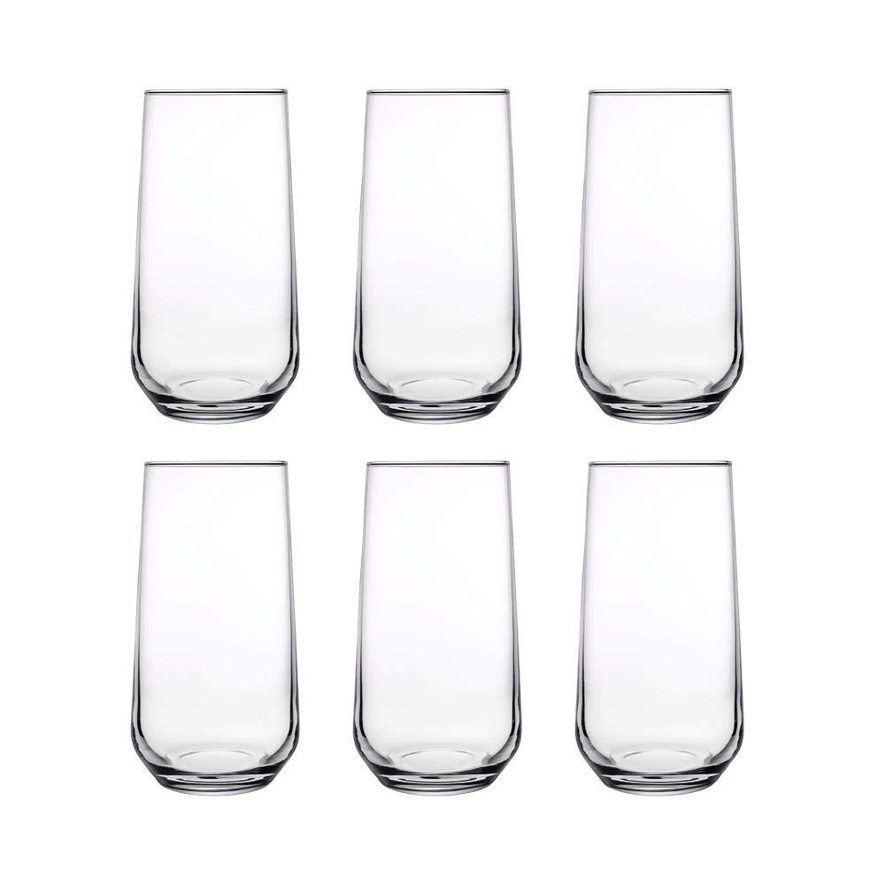 Conjunto de Copos Pasabahce Allegra 420015 470ML 6 Peças