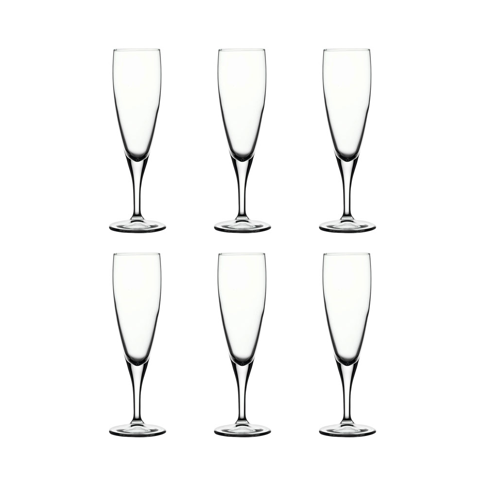 Conjunto de Taças para Champanhe Pasabahce Lyric 44896 210ML 6 Peças