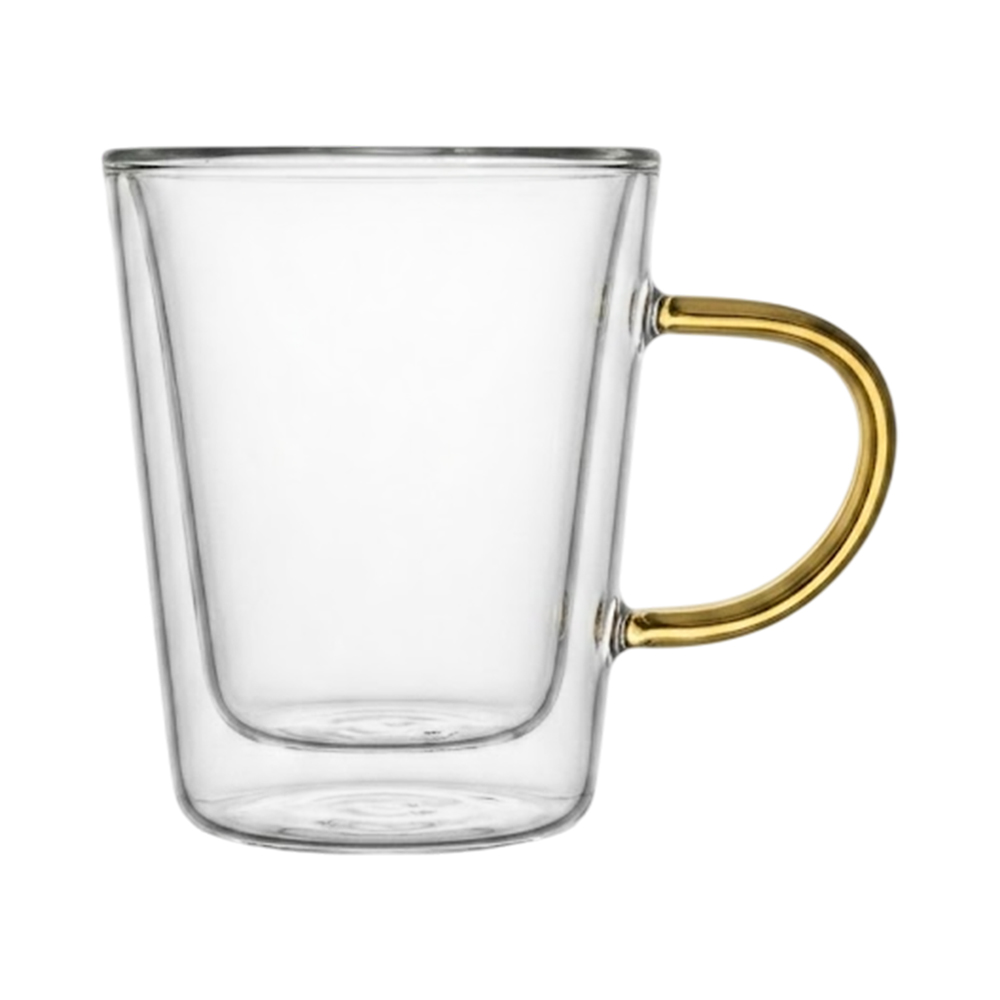 Xícara de Vidro Life Home Q-105108/7 300ML Sortido