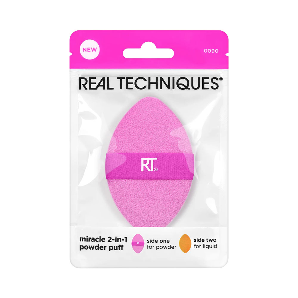 Esponja de Maquillaje Real Techniques Miracle 2-IN-1 Powder