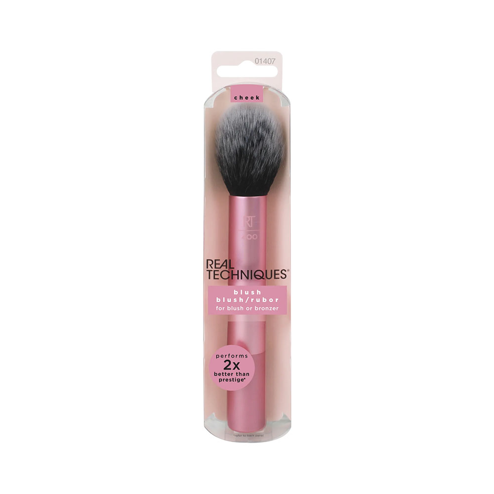 Brocha Real Techniques Ultra Plush Blush Makeup Rosa