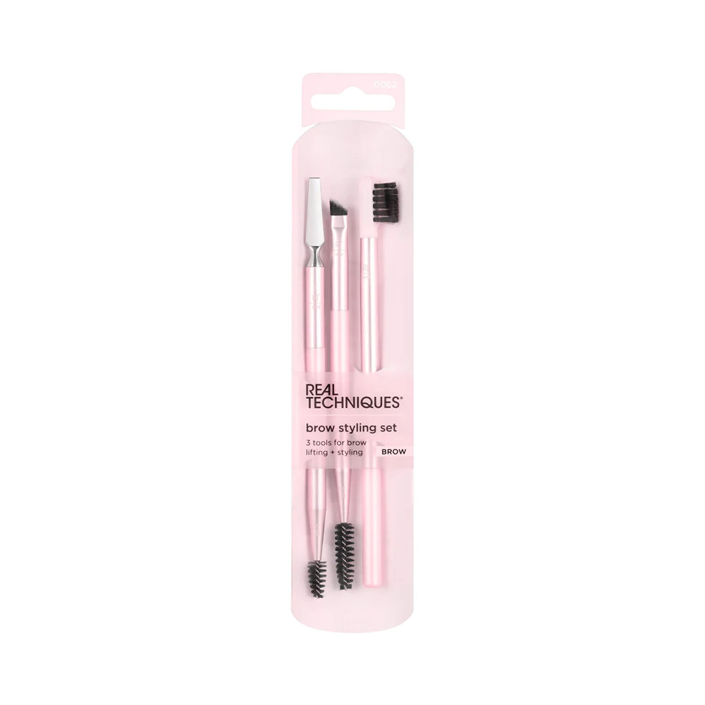 Kit de Pincéis Real Techniques Brow Styling 3 Peças