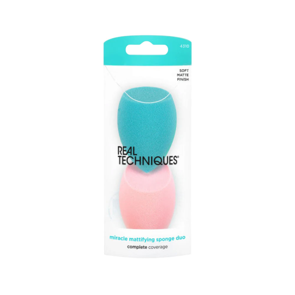 Set Real Techniques Miracle Mattifying Sponge Duo 2 Piezas