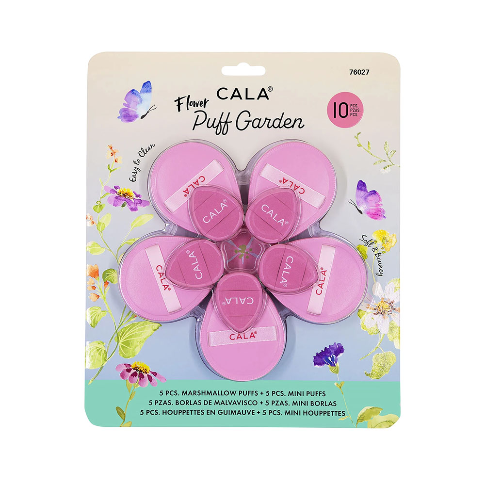 Set Cala Flower Puffs Garden 10 Peças