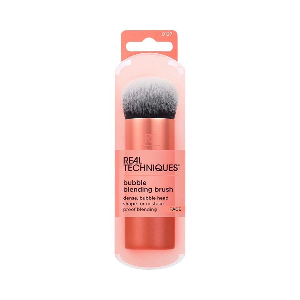 Pincel de Maquiagem Real Techniques Bubble Blending Rose Gold