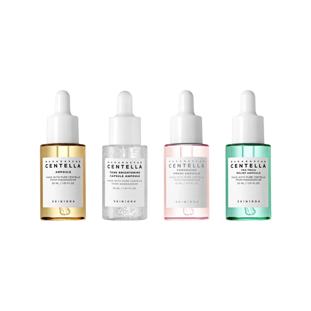 Set de Cosméticos SKIN1004 Madagascar Centella Ampoule 4 Peças