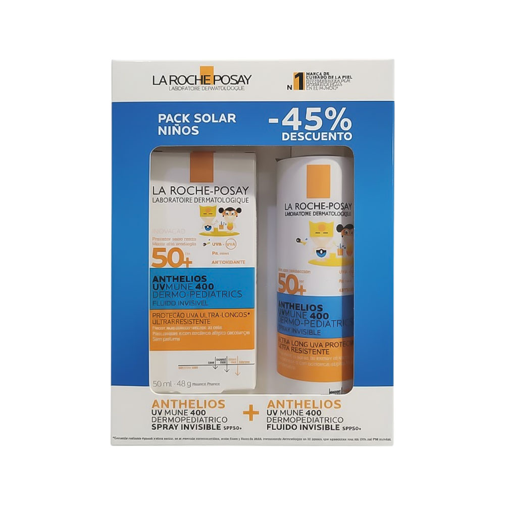 Kit LA Roche-posay Anthelios Pack Solar Infantil SPF50+ 2 Peças