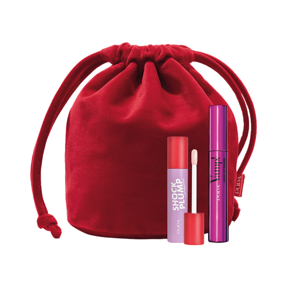 Set de Cosméticos Pupa Vamp! Lash Extender &amp; Shock Plump 3 Peças