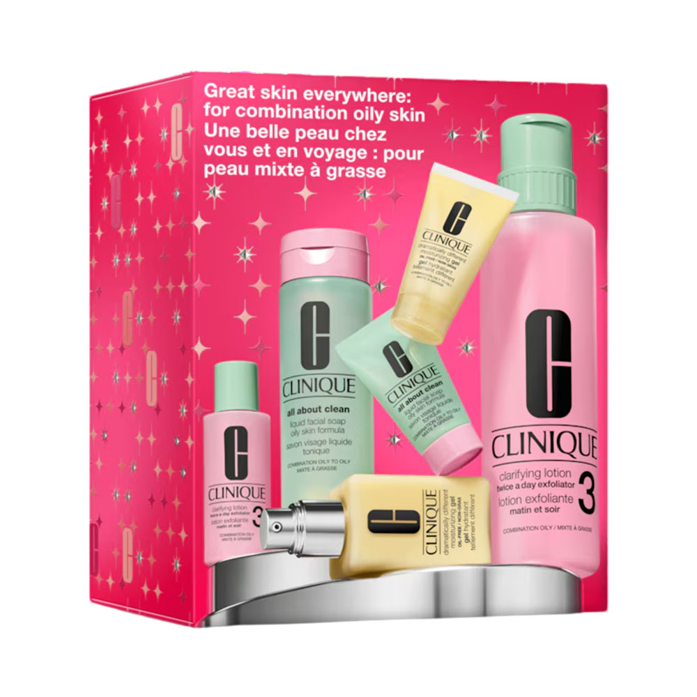 Set Clinique Great Skin Everywhere 6 Peças