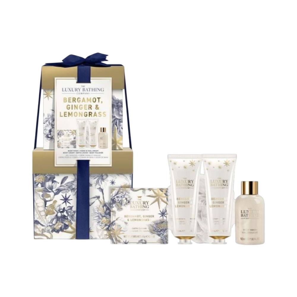 Set Cole Beauty The Luxury Bathing Company Bergamot, Ginger & Lemongrass 5 Peças
