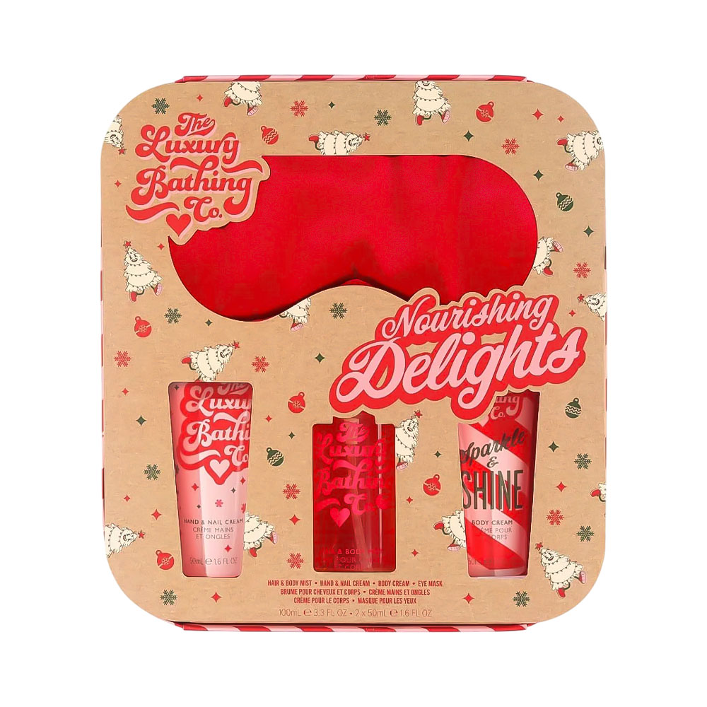 Set Cole Beauty The Luxury Bathing Company Nourishing Delights 4 Peças