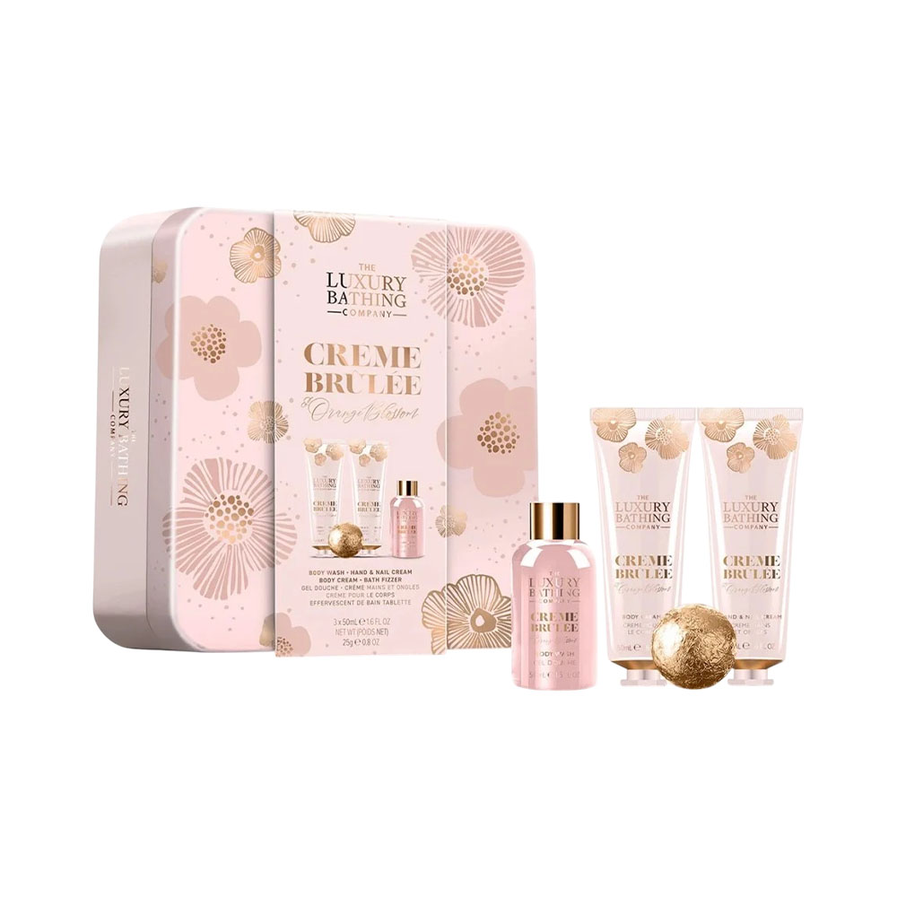 Set Cole Beauty The Luxury Bathing Company Creme Bruleé & Orange Blossom 3 Piezas