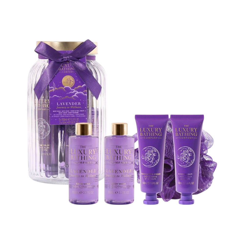 Set Cole Beauty The Luxury Bathing Company Lavender 5 Peças