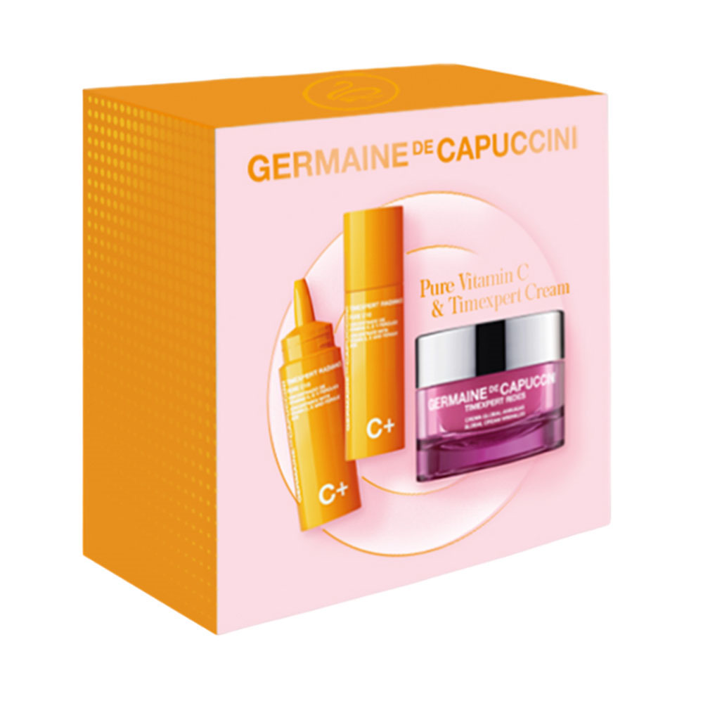 Set de Cosméticos Germaine de Capuccini Timexpert Pure Vitamin C Soft 3 Peças