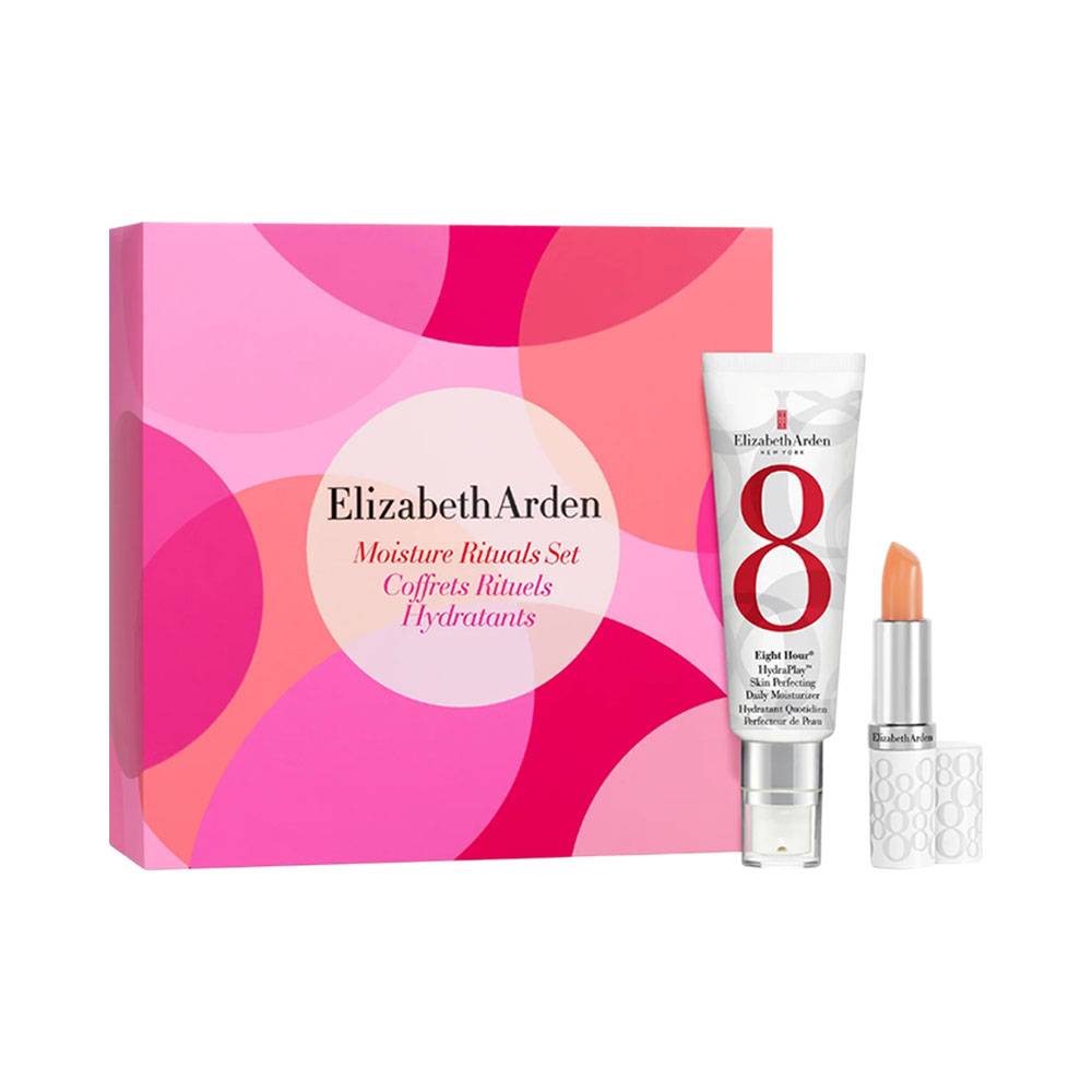 Set de Cosméticos Elizabeth Eight Hour Moisture Rituals Hydratants 2 Peças