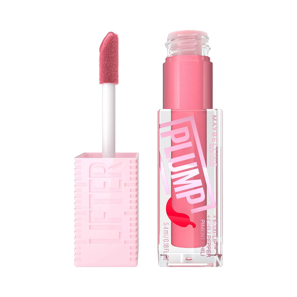 Brilho Labial Maybelline Lifter Plump Chili 001 Blush Blaze 5.4ML