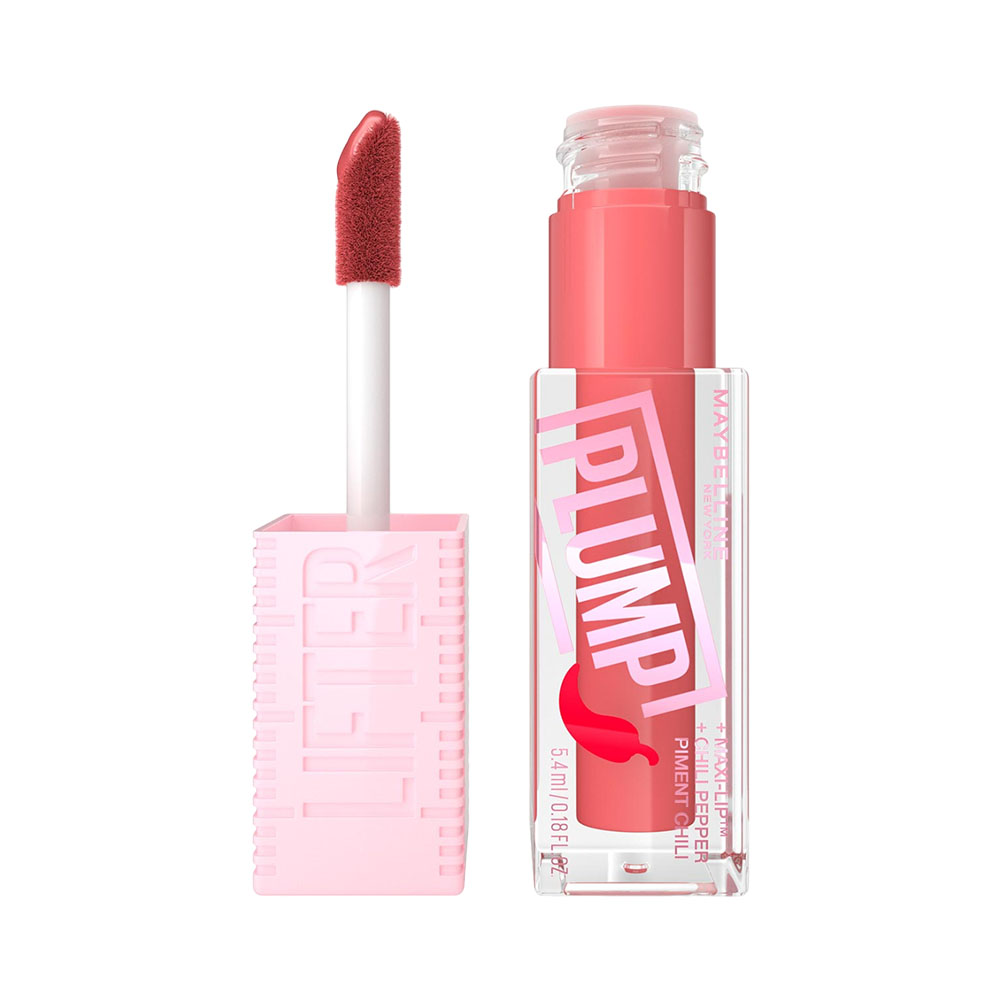 Brilho Labial Maybelline Lifter Plump Chili 005 Peach Fever 5.4ML