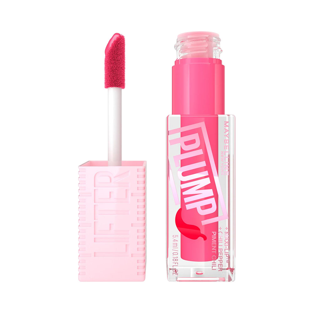 Brilho Labial Maybelline Lifter Plump Chili 003 Pink Stink 5.4ML
