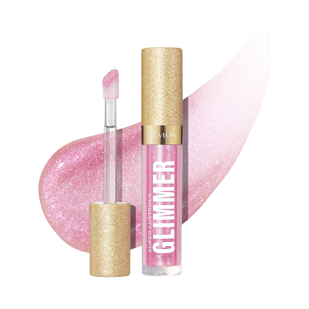 Brilho Labial Revlon Super Lustrous Glimmer Pink Prisma 3.8ML