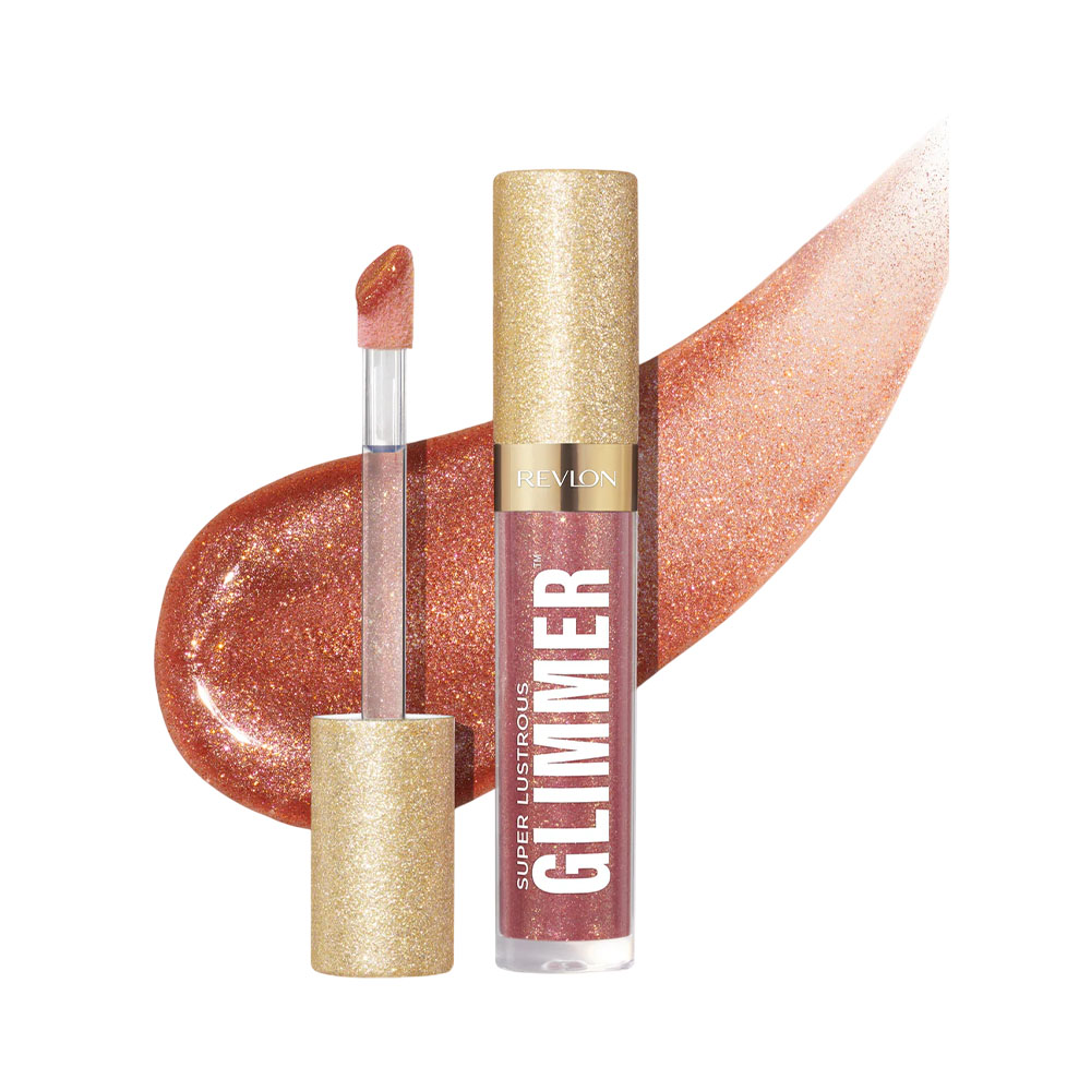 Brilho Labial Revlon Super Lustrous Glimmer Glazed Almond 3.8ML