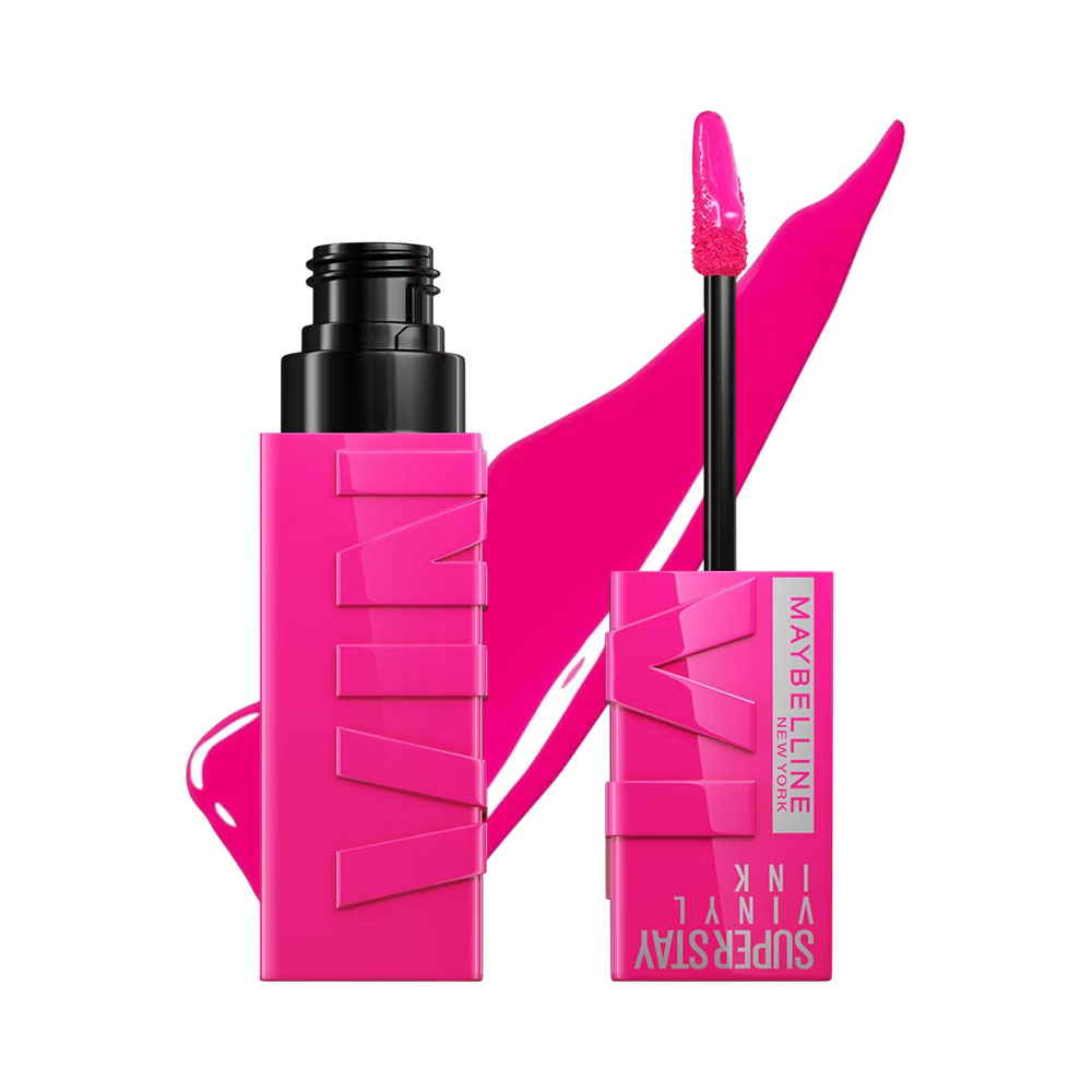 Batom Maybelline Superstay Vinyl Ink Pinks 150 Striking 4,2ML