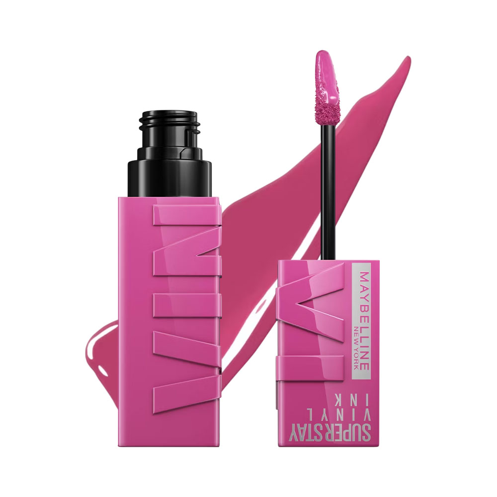 Batom Maybelline Superstay Vinyl Ink Pinks 165 Edgy 4,2ML