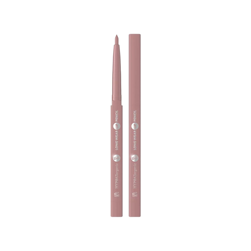 Lápis Delineador de Lábios Bell Hypoallergenic Long Wear 01 Pink Nude