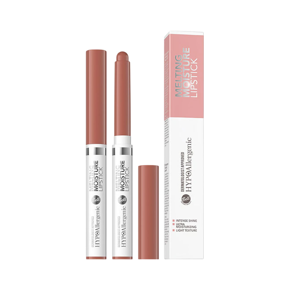 Lápis Labial Bell Hypoallergenic Melting Moisture 003 Rosewood 1,5GR