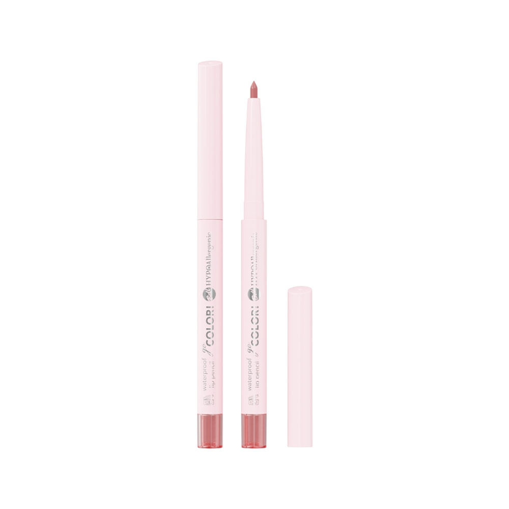Lápis Delineador de Lábios Bell Hypoallergenic GO Color! Waterproof 01 Charming 0,5GR