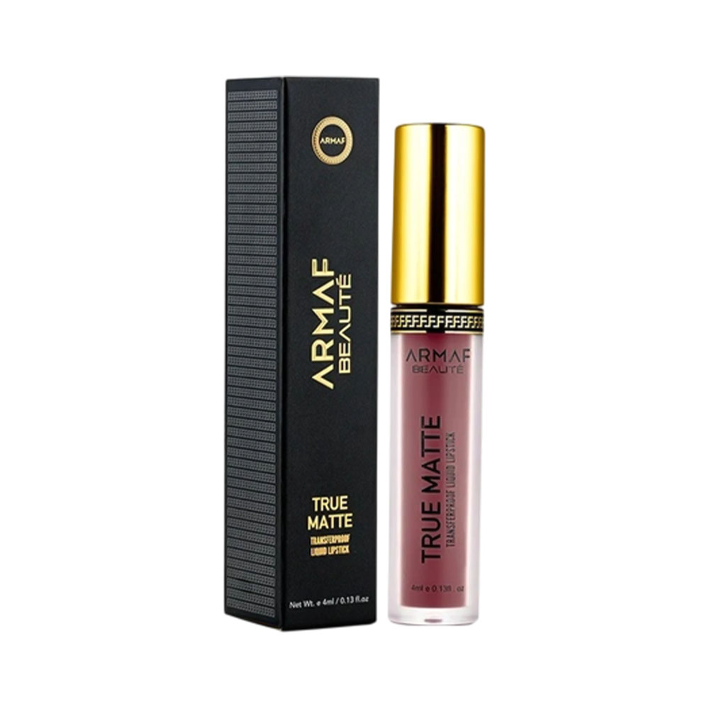 Batom Armaf Bauté True Matte Transferproof Liquid 07 Voyage 4ML