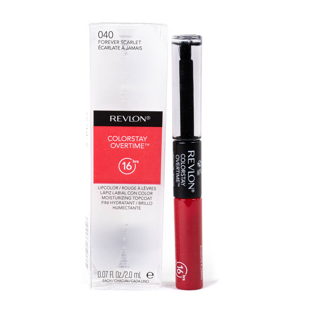 Labial Revlon Colorstay Overtime 040 Forever Scarlet 2.0ml